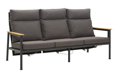 Brafab Gordon 3-istuttava mekanismisohva antrasiitti/ tummanharmaa